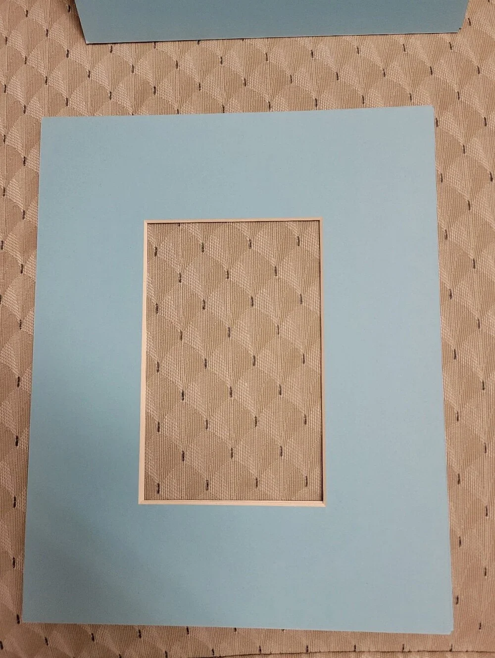 Bundle Of Blue Photo Frame Mats 28 Total